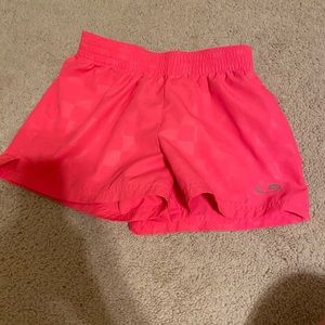 hot pink shorts